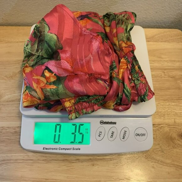 Cupcakes & Cashmere Floral Wrap Blouse V Neck Side Tie Sleeveless Multicolor - Picture 7 of 7